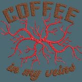 Coffee-in-My-Veins - Embroidery Design - FineryEmbroidery